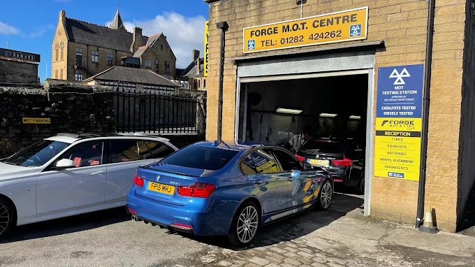 Forge M.O.T & Tyres garage on Church Street, Burnley